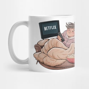 Netflix and chill is my self-care routine Mug